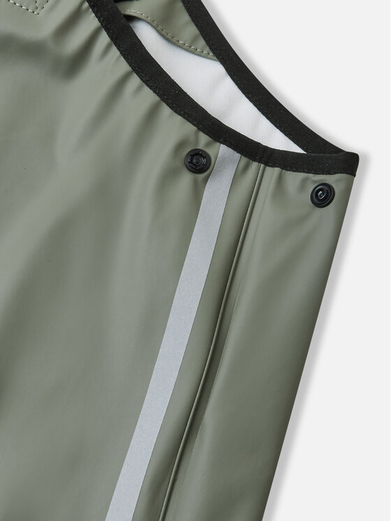 Reima Reima Spodnie przeciwdeszczowe Lammikko 5100026A Zielony Regular Fit