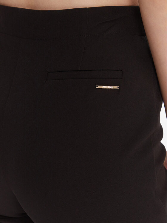 Just Cavalli Just Cavalli Pantaloni di tessuto 79PAA131 N0626 Nero Flare Fit