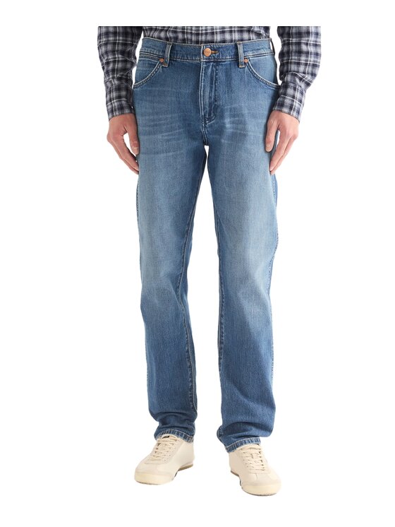 Wrangler Wrangler Jeansy 112388215 Niebieski Regular Fit
