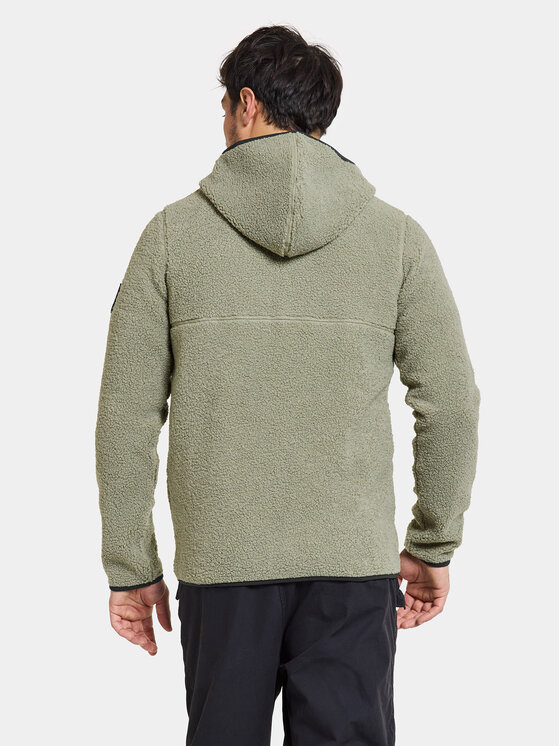 Didriksons Didriksons Felpa Bror Usx Fz 3 504860 Verde Standard Fit