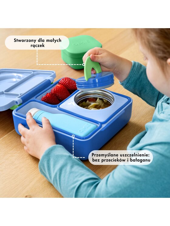 Omie Omie Lunchbox OmieBox Niebieski