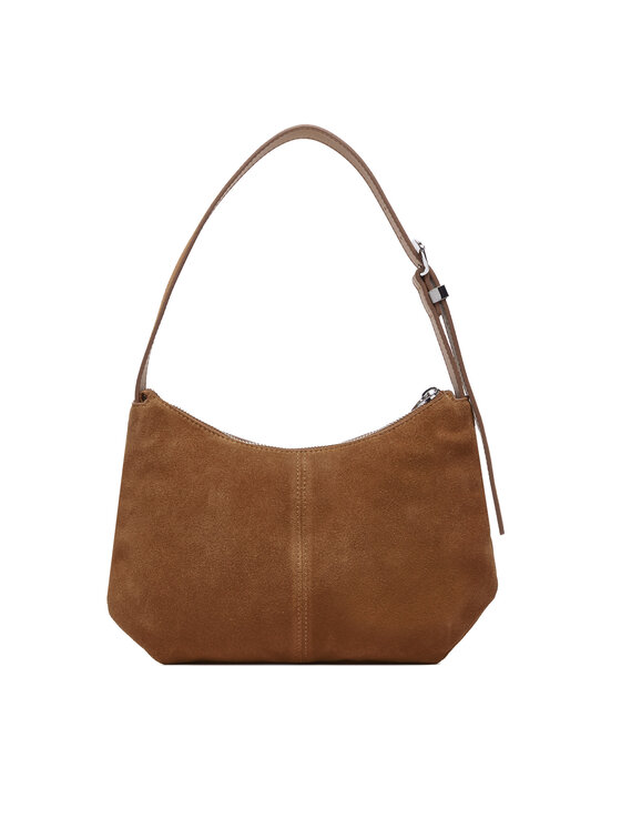 Tommy Jeans Tommy Jeans Handtasche Tjw Slouchy Suede Shoulder Bag AW0AW18859 Braun