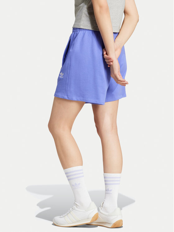 adidas adidas Спортивні шорти Essentials French Terry IW5708 Голубий Loose Fit