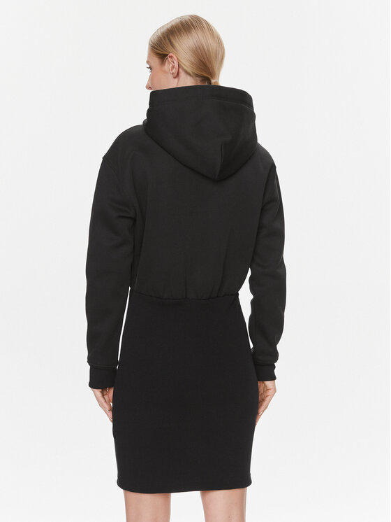 Calvin Klein Jeans Calvin Klein Jeans Плетена рокля J20J221991 Черен Regular Fit