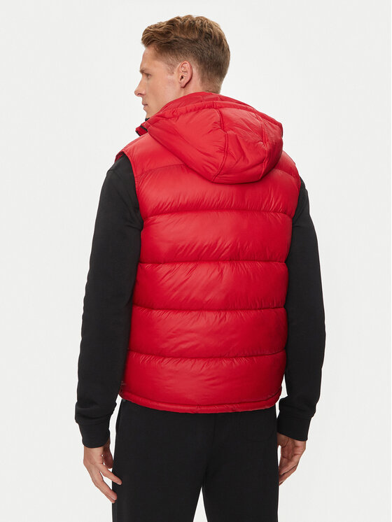 KARL LAGERFELD KARL LAGERFELD Weste Vest 505091 543590 Rot Regular Fit