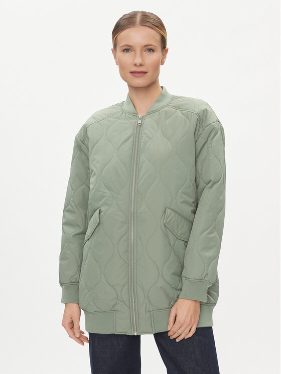 ONLY Prechodná bunda Tina 15300060 Zelená Regular Fit