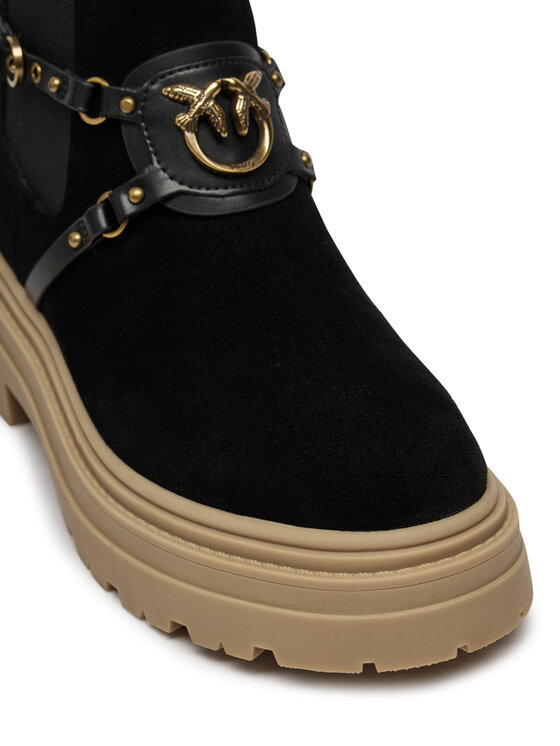 PINKO PINKO Klassische Stiefeletten Mia 10 SD0143 P045 Schwarz
