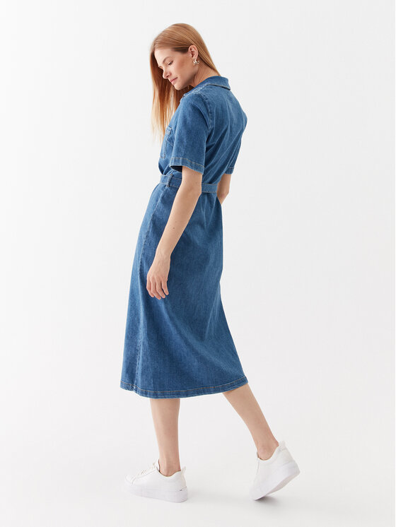 ONLY ONLY Джинсова сукня 15283308 Голубий Loose Fit