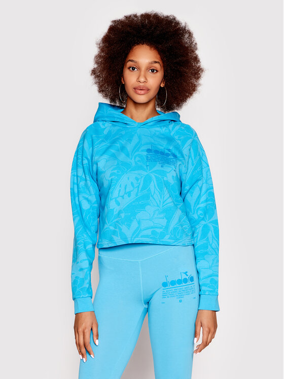 Diadora Diadora Sweatshirt Manifesto 502.178413 Blau Regular Fit