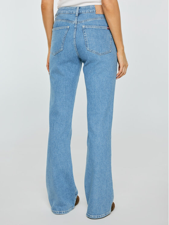 BIG STAR BIG STAR Jeansy CHIARA Niebieski Flare Fit