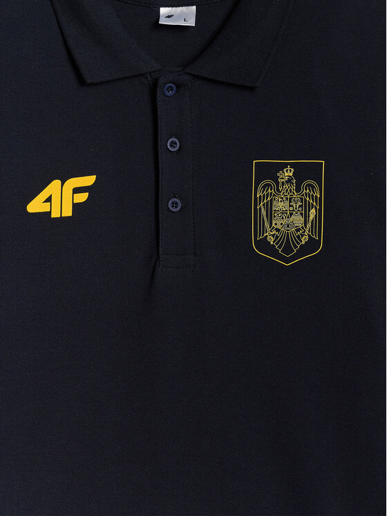 4F 4F T-Shirt TEAMWEAR Granatowy Regular Fit