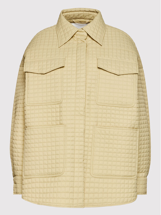 Remain Remain Демісезонна куртка Atina Quilt RM1427 Бежевий Oversize