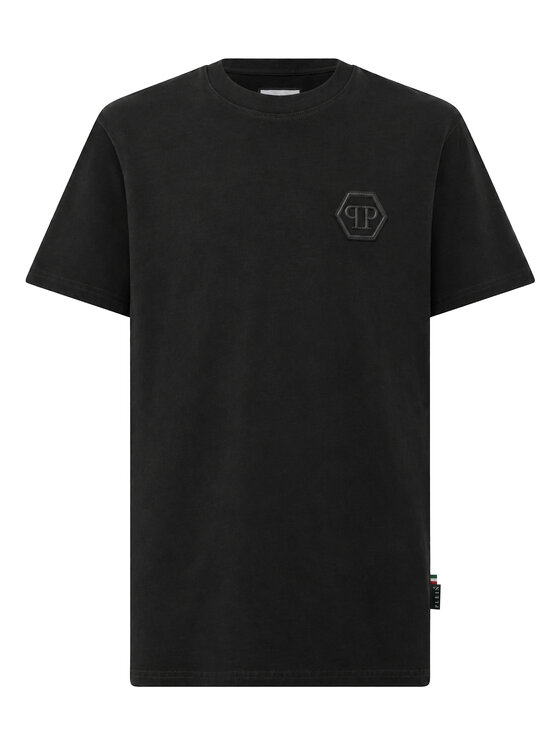 PHILIPP PLEIN PHILIPP PLEIN T-Shirt 31299 Czarny Regular Fit