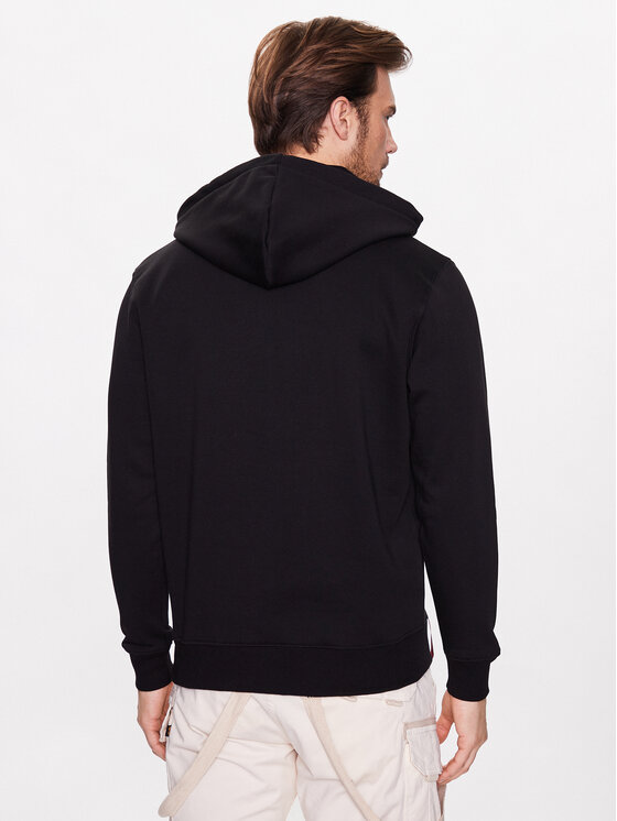 Alpha Industries Alpha Industries Bluza Basic 178312RB Czarny Regular Fit