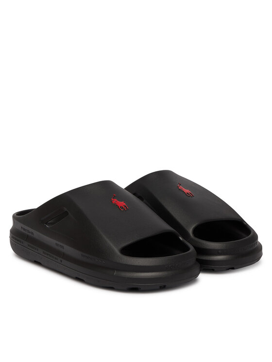 Polo Ralph Lauren Polo Ralph Lauren Παντόφλες 809P08335005 Μαύρο