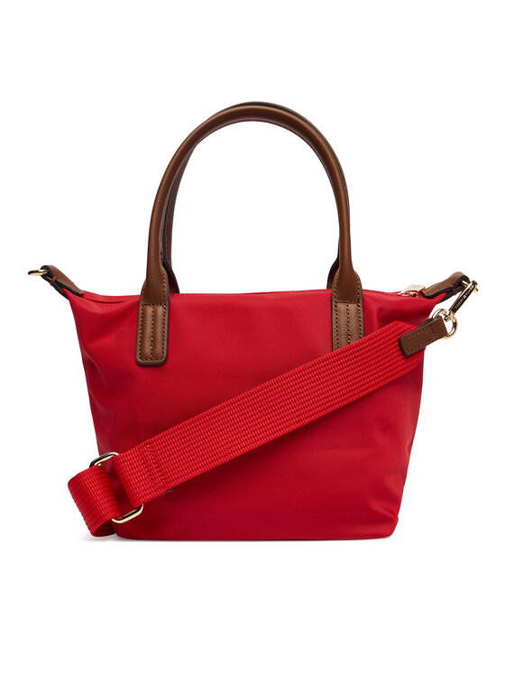 Tommy Hilfiger Tommy Hilfiger Torbica Popette Mini Tote AW0AW17709 Crvena