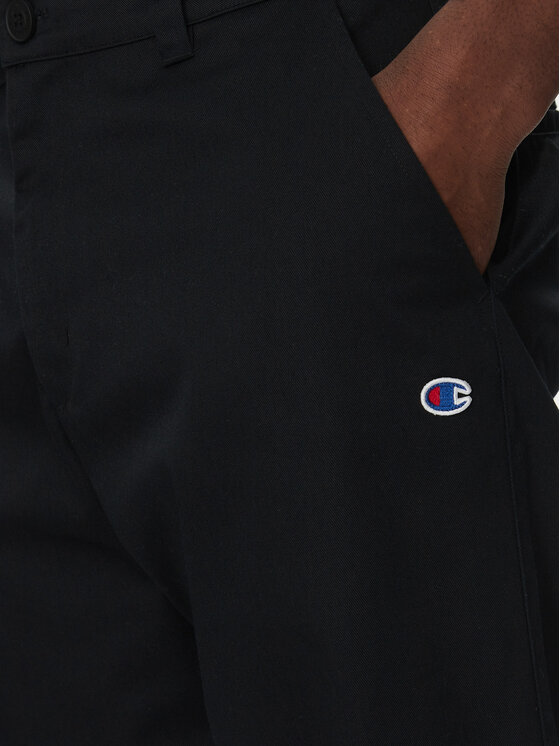 Champion Champion Spodnie materiałowe 220715 Czarny Regular Fit