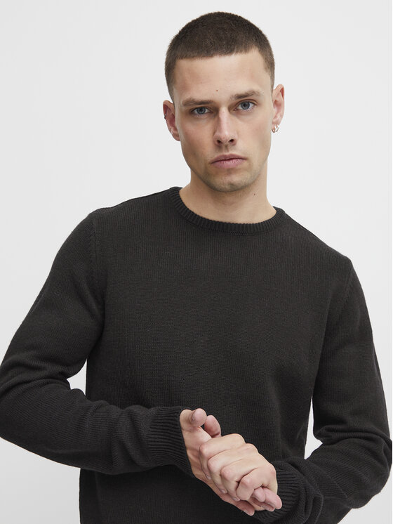 Blend Blend Пуловер 20716086 Черен Regular Fit