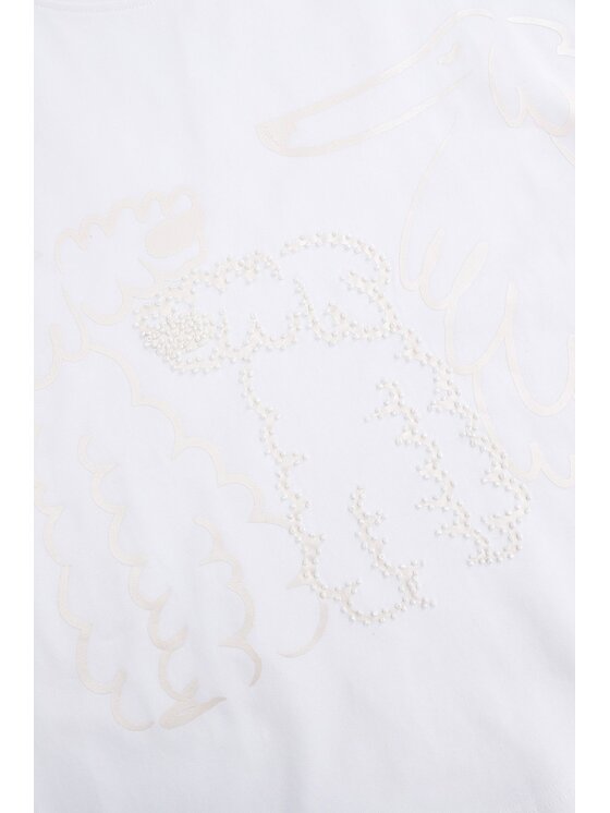 Coccodrillo Coccodrillo T-Shirt WC5143201FGJ-001 Biały Regular Fit