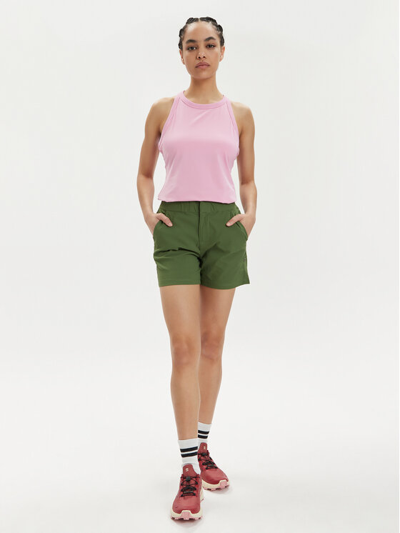 Columbia Columbia Pantaloni scurți sport Firwood Camp™ II Short 1885313 Verde Active Fit