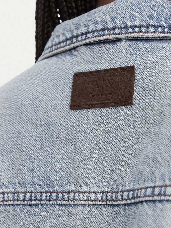 Armani Exchange Armani Exchange Džinsinė striukė XW002260 AF21338 MB001 Mėlyna Regular Fit