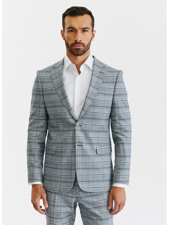 Pako Lorente Pako Lorente Marynarka P23SF-3G-032 Szary Slim Fit