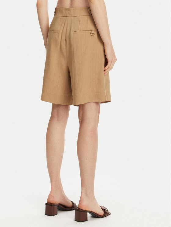 Marella Marella Bermudy Sagitta 2513141015 Béžová Relaxed Fit
