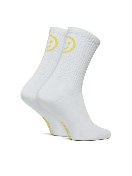 ONLY ONLY Set di 3 paia di calzini lunghi da donna 15349149 Bianco