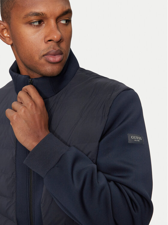 Guess Guess Dūnu jaka M4YL37 WG9U2 Tumši zils Regular Fit
