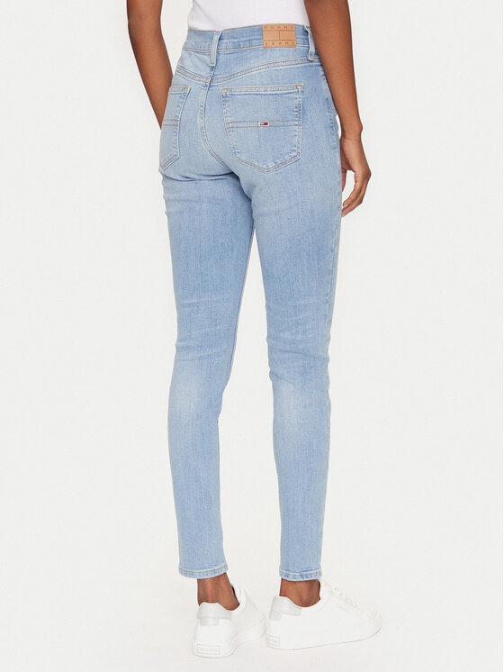 Tommy Jeans Tommy Jeans Jeansy Nora DW0DW20651 Niebieski Skinny Fit