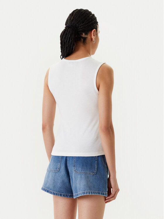 Morgan Morgan Top 251-DADILO Weiß Slim Fit