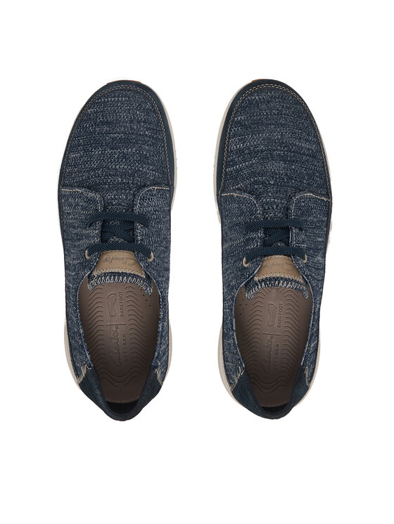 Clarks Clarks Polobotky Easeway Lace 26187413 Tmavomodrá