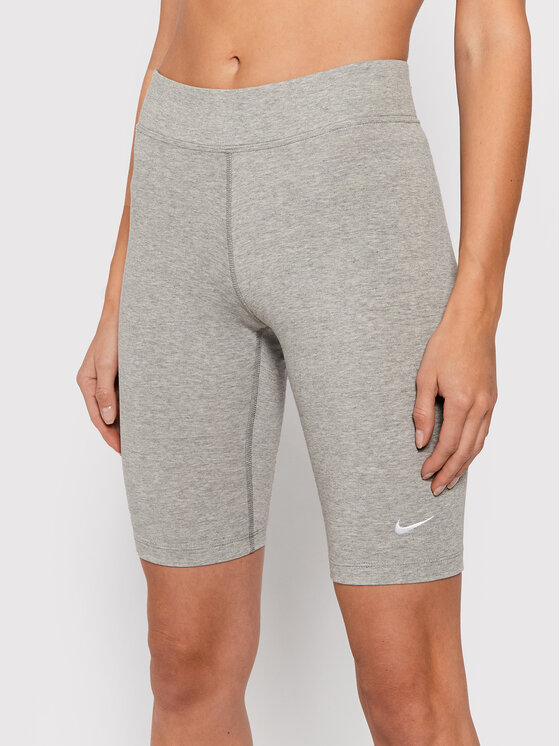 Nike Nike Szorty rowerowe Sportswear Essential CZ8526 Szary Slim Fit