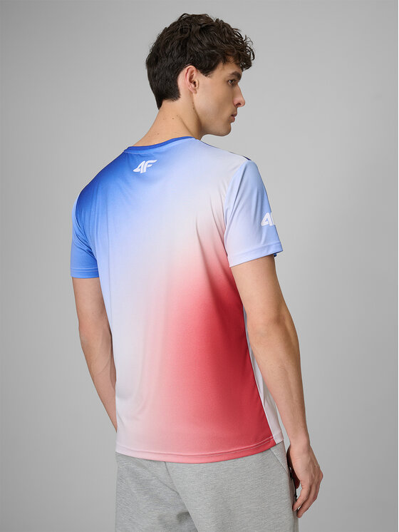 4F 4F T-Shirt TEAMWEAR Kolorowy Regular Fit