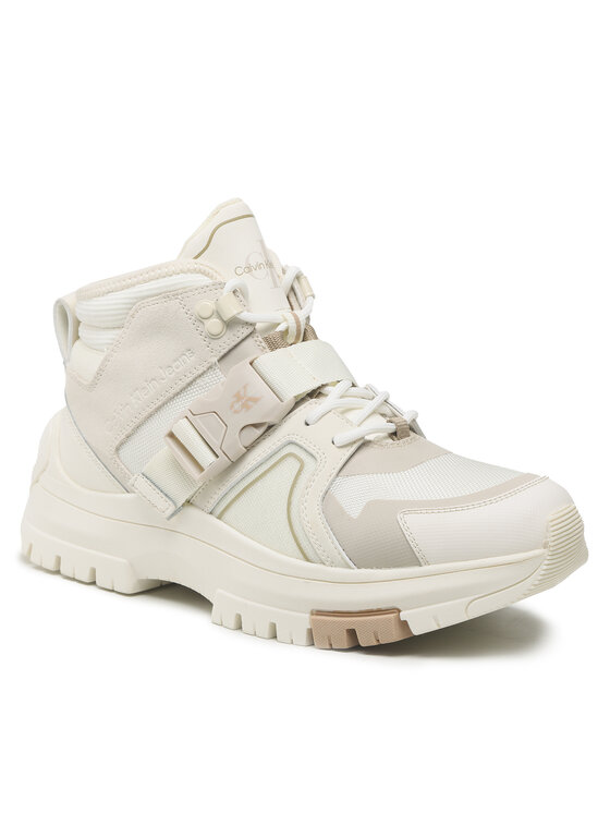 Calvin Klein Jeans Calvin Klein Jeans Sneakersy Hybrid Hiking Boot YM0YM00563 Béžová