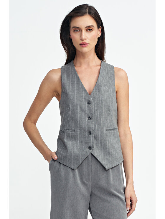 NIFE NIFE Vesta KA07 Šedá Regular Fit