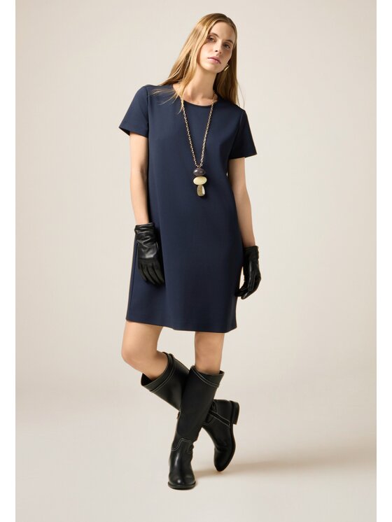 Oltre Oltre Vestito da giorno 7020R004974N034 Blu A-Line Fit