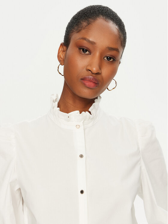 Morgan Morgan Bluza 242-CHLOE Écru Regular Fit