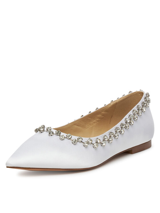 Eva Minge Eva Minge Ballerine MILA-V1166-28-1 Bianco