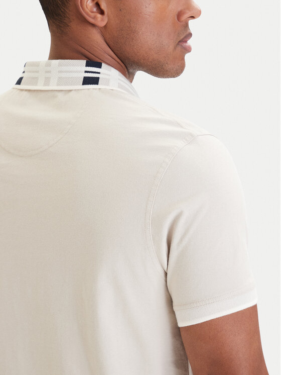 Barbour Barbour Polo Callington MML1536BE12 Gaiši bēša Regular Fit