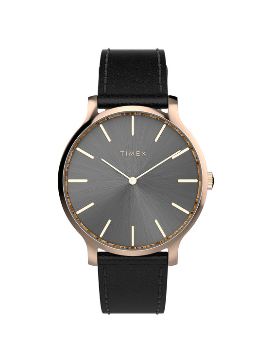 Timex Timex Ρολόι TW2W19800 Μαύρο