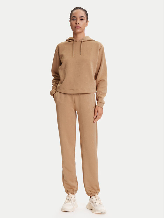 Guess Guess Pantaloni trening V5YB06 KBSL2 Bej Regular Fit
