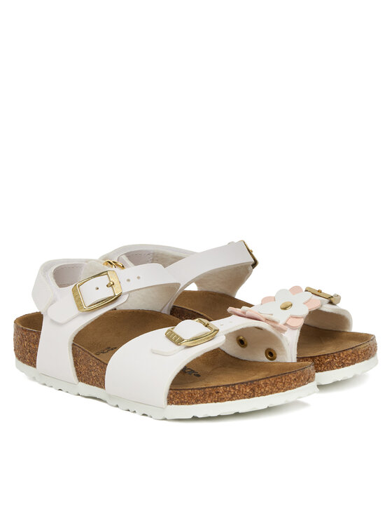 Birkenstock Birkenstock Sandale Rio Flowers As Kids 1029561 S Bijela