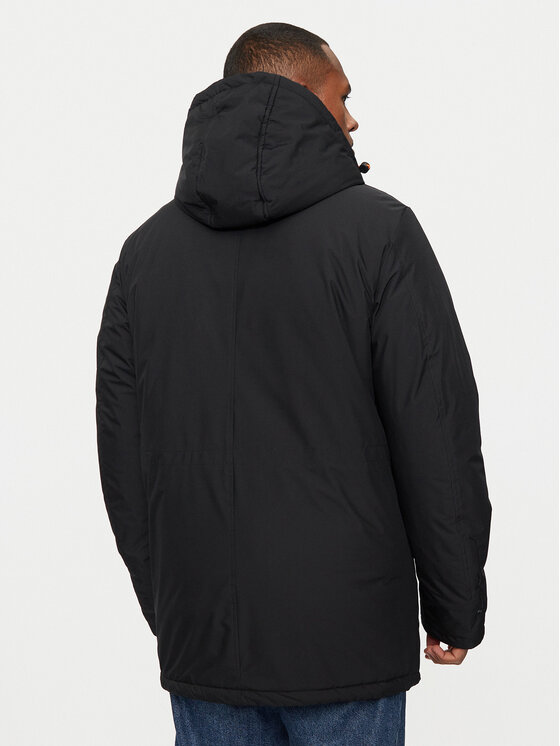 INDICODE INDICODE Kurtka zimowa Inviks 15-848 Czarny Regular Fit