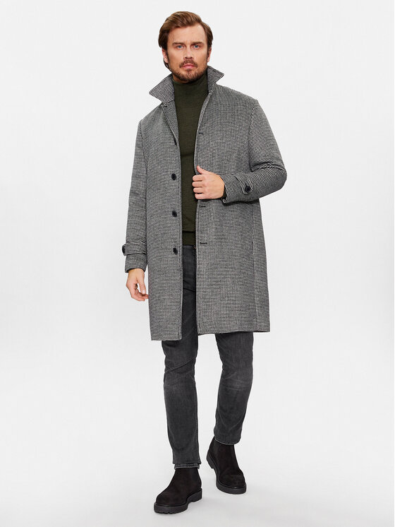 United Colors Of Benetton United Colors Of Benetton Prijelazni kaput 2VVSUN03C Siva Regular Fit
