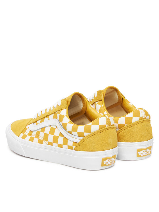 Vans Vans Гуменки Old Skool Checkerboard VN000DB3ZX71 Жълт