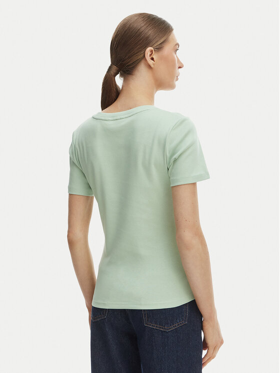 Tommy Hilfiger Tommy Hilfiger T-shirt New Cody WW0WW40584 Verde Slim Fit