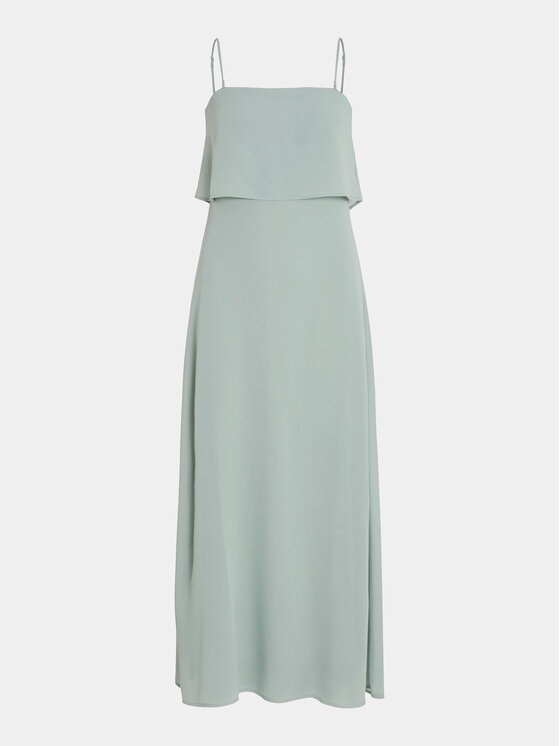 Vila Vila Abendkleid Milina 14094089 Grün Regular Fit