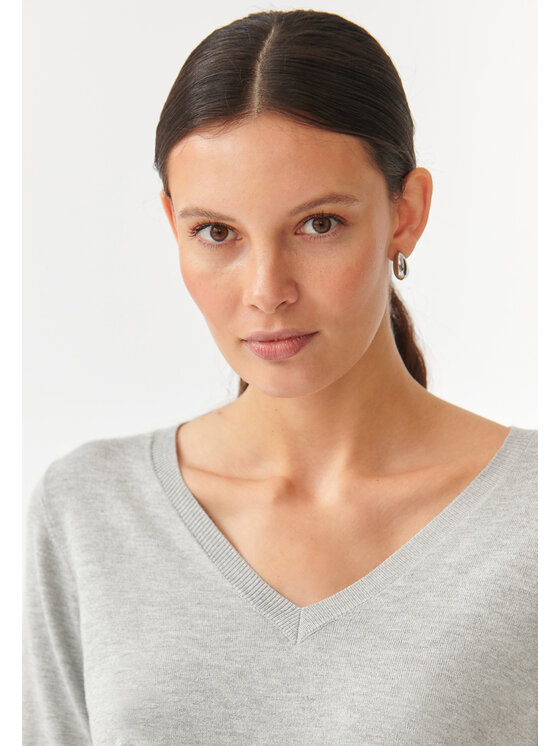TATUUM TATUUM Svetr TOLA Šedá Fitted Fit