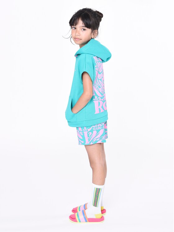 Marc Jacobs Marc Jacobs Шорти з тканини W14314 S Зелений Regular Fit